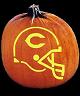 SPOOKMASTER NFL FOOTBALL CHICAGO BEARS PUMPKIN CARVING PATTERN
