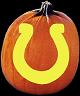 SPOOKMASTER NFL FOOTBALL INDIANAPOLIS COLTS PUMPKIN CARVING PATTERN