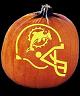 SPOOKMASTER NFL FOOTBALL MIAMI DOLPHINS PUMPKIN CARVING PATTERN