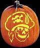 SHIVER ME TIMBERS PIRATE PUMPKIN CARVING PATTERN