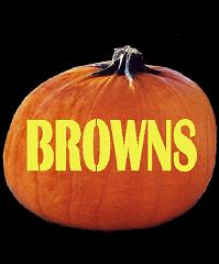 SPOOKMASTER NFL FOOTBALL CLEVELAND BROWNS PUMPKIN CARVING PATTERN