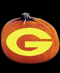 SpookMaster Georgia Bulldogs College Football Team Pumpkin Carving Pattern