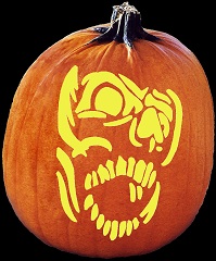 SpookMaster Hobgoblin Ghost Ghoul Pumpkin Carving Pattern