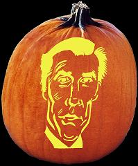 SPOOKMASTER MITT ROMNEY PUMPKIN CARVING PATTERN