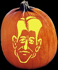 SpookMaster Paul Ryan Pumpkin Carving Pattern