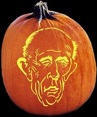 SpookMaster Rudy Giuliani Pumpkin Carving Pattern