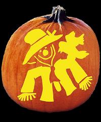 SPOOKMASTER SCARECROW PUMPKIN CARVING PATTERN